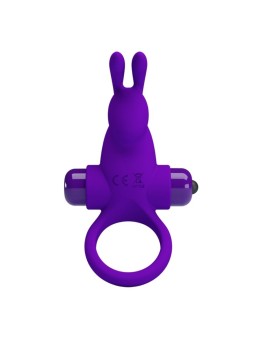 PRETTY LOVE - ANEL VIBRADOR I COELHO PARA PÊNIS ROXO