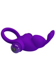 PRETTY LOVE - ANEL VIBRADOR I COELHO PARA PÊNIS ROXO