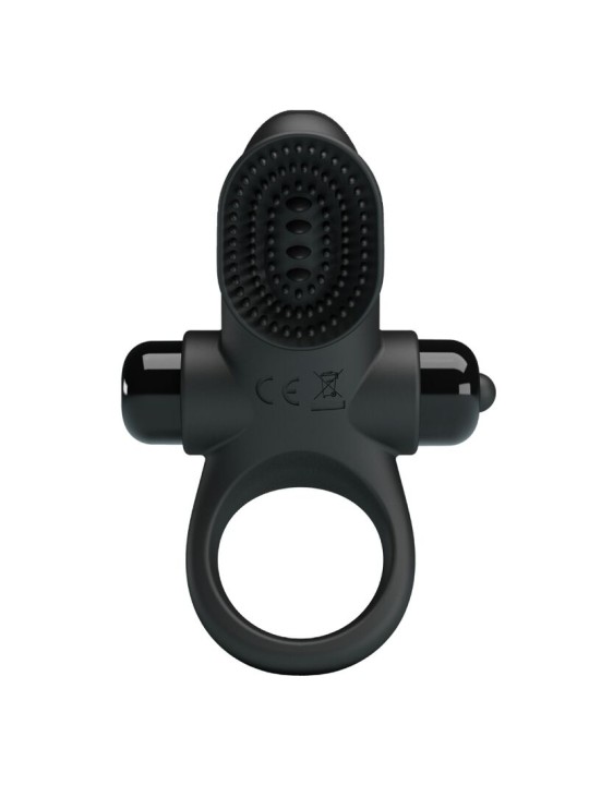 PRETTY LOVE - VIBRATORRING II FÜR DEN SCHWARZEN PENIS