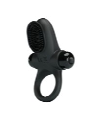 PRETTY LOVE - VIBRATORRING II FÜR DEN SCHWARZEN PENIS