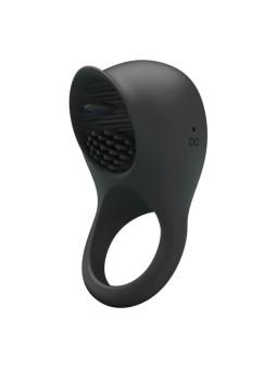 PRETTY LOVE - ANEL PARA PÉNIS VIBRANTE COM LÍNGUA PRETA