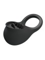 PRETTY LOVE - ANILLO VIBRADOR PARA PENE CON LENGUA NEGRO