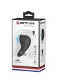 PRETTY LOVE - ANILLO VIBRADOR PARA PENE CON LENGUA NEGRO