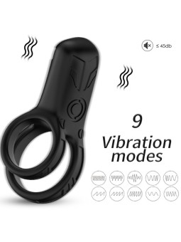 ARMONY - DOUBLE RING VIBRATOR BLACK