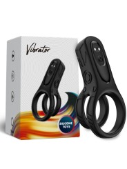 ARMONY - DOUBLE RING VIBRATOR BLACK