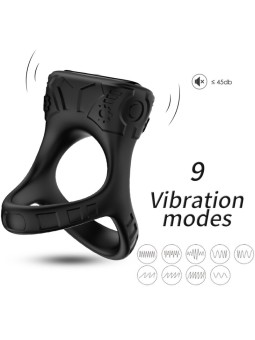 ARMONY - ANNEAU VIBRATEUR & MULTIPOSITION NOIR