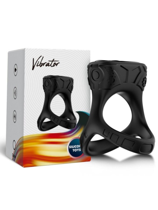 ARMONY - ANILLO VIBRADOR & MULTIPOSICIÓN NEGRO