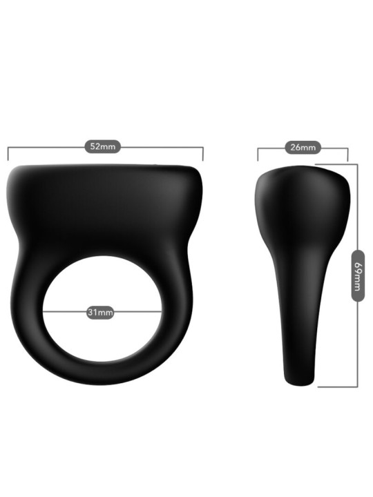 ARMONY - ANNEAU VIBRATEUR NOIR
