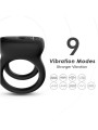 ARMONY - VIBRATEUR DOUBLE ANNEAU NOIR