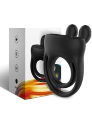 ARMONY - RING VIBRATOR RABBIT BLACK