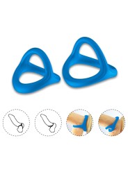 ARMONY - TRESOR DOPPELTER SILIKONRING BLAU