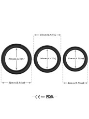 ARMONY - DRIEVOUDIGE LICHTGEVENDE SILICONEN RING
