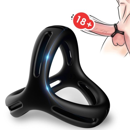 ARMONY - X-RING ZWARTE MULTIPOSITION RING