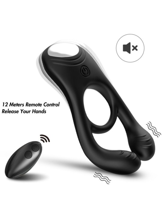 ARMONY - VEYRON DOPPIO ANELLO VIBRATORE GIOCATTOLO PER COPPIA TELECOMA