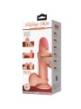 PRETTY LOVE - SÉRIE SLIDING SKIN DILDO REALÍSTICO COM VENTOSA DESLIZAN