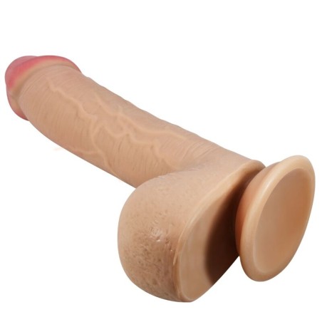 PRETTY LOVE - SÉRIE SLIDING SKIN GODE RÉALISTE AVEC VENTOUSE SLIDING S