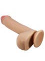PRETTY LOVE - SÉRIE SLIDING SKIN DILDO REALÍSTICO COM VENTOSA DESLIZAN