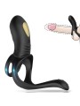 ARMONY - JOY JUMPER ANILLO VIBRADOR PAREJAS & PLUG ANAL NEGRO