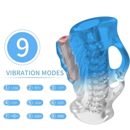 ARMONY - VINGERHOED MASTURBATOR & BLAUWE GRADIËNT VIBRATOR
