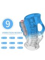 ARMONY - MASTURBATEUR DOIGT & VIBRATEUR BLEU GRADIENT