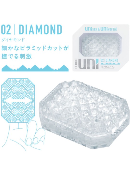 TENGA - UNI VARIETY MASTURBATOR THIMBLE PACK 4 UNITS