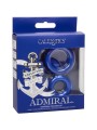 CALEXOTICS - ADMIRAL SET 3 ANILLOS PARA PENE AZUL