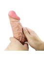 PRETTY LOVE - SÉRIE SLIDING SKIN DILDO REALÍSTICO COM VENTOSA DESLIZAN