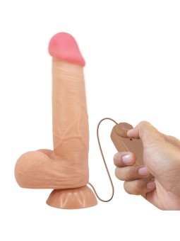 PRETTY LOVE - SLIDING SKIN SERIES DILDO REALÍSTICO CON VENTOSA PIEL DE