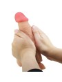 PRETTY LOVE - SÉRIE SLIDING SKIN DILDO REALÍSTICO COM VENTOSA DESLIZAN