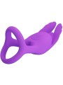 PRETTY LOVE - SILAS ANILLO VIBRADOR 7 VIBRACIONES SILICONA LILA