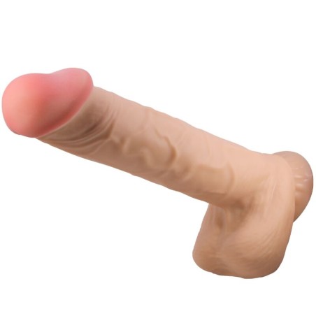 PRETTY LOVE - SÉRIE SLIDING SKIN DILDO REALÍSTICO COM VENTOSA DESLIZAN