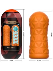 PRETTY LOVE - VICTORIA CHENEY MASTURBATOR ORANGE