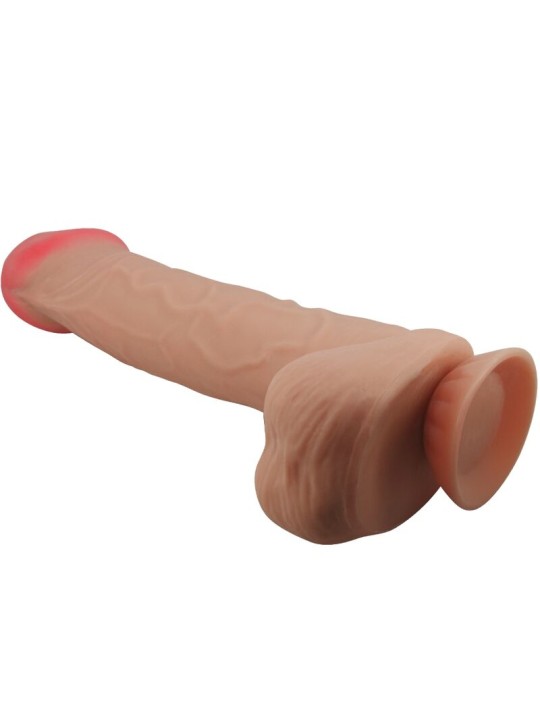 PRETTY LOVE - SÉRIE SLIDING SKIN DILDO REALÍSTICO COM VENTOSA DESLIZAN