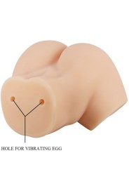 CRAZY BULL - REALISTISCHE VAGINA EN ANUS VIBRATOR HAILEY
