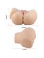 CRAZY BULL - VAGINA Y ANO REALÍSTICOS VIBRADOR EMILIA