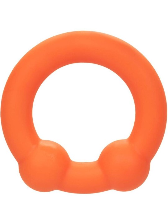 CALEXOTICS - ALPHA ANEL DE BOLA DUPLA LARANJA