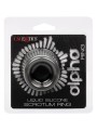 CALEXOTICS - ALPHA ANEL DE ALONGAMENTO SCROTUM PRETO