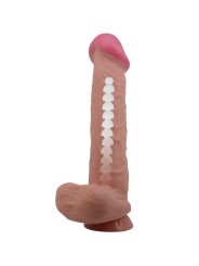 PRETTY LOVE - SLIDING SKIN SERIES DILDO REALÍSTICO CON VENTOSA PIEL DE