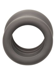 CALEXOTICS - ALPHA DUBBELE SCROTUM VERLENGRING ZWART