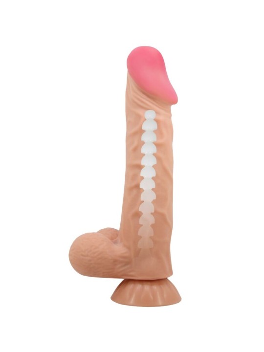 PRETTY LOVE - SLIDING SKIN SERIES REALISTIC DILDO WITH SLIDING SKIN SU