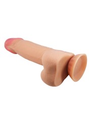 PRETTY LOVE - DILDO REALISTICO SLIDING SKIN SERIES CON VENTOSA SCORREV