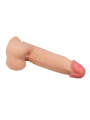 PRETTY LOVE - SÉRIE SLIDING SKIN DILDO REALÍSTICO COM VENTOSA DESLIZAN