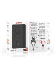 ONINDER - PAMPA WIEDERAUFLADBARER EINSTELLBARER VIBRATORRING MIT KLITO