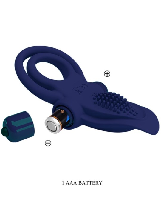 PRETTY LOVE - BRONSON ANEL DUPLO COM VIBRAO AZUL