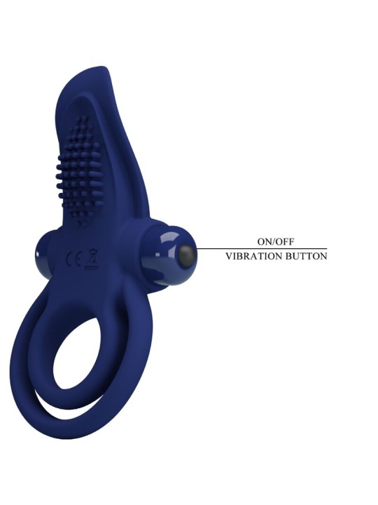 PRETTY LOVE - BRONSON BAGUE DOUBLE AVEC VIBRATION BLEU