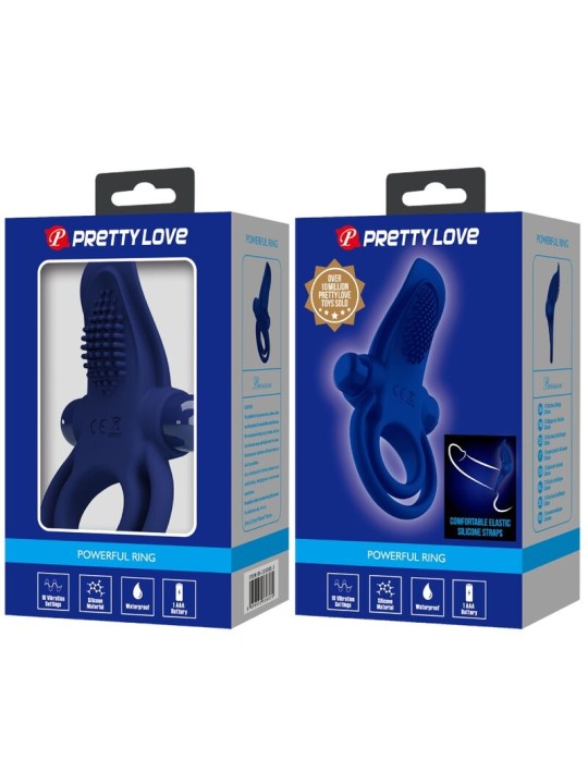 PRETTY LOVE - BRONSON ANEL DUPLO COM VIBRAO AZUL