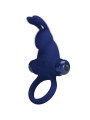 PRETTY LOVE - JIRO RABBIT RING WITH VIBRATION BLUE