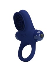 PRETTY LOVE - PALLE RING MIT VIBRATION BLAU