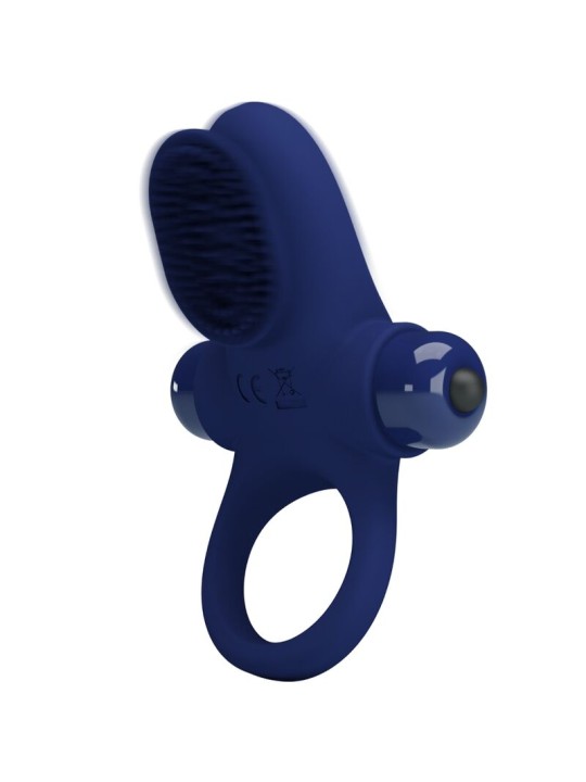 PRETTY LOVE - PALLE RING WITH VIBRATION BLUE
