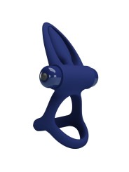 PRETTY LOVE - MAT DOPPIO ANELLO CON VIBRAZIONE E STIMOLATORE BLU
